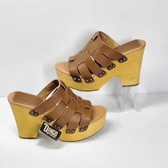 DINGO dagwood platform slide sandal Sz 8.5 NEW - Picture 3 of 7